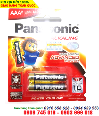 Panasonic LR03T/2B; Pin AAA Panasonic LR03T/2B Alkaline 1.5v (Thailand)